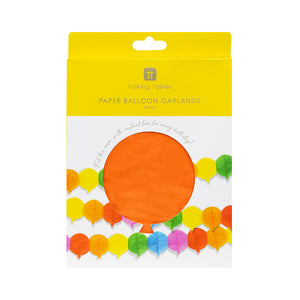 Birthday Brights Honeycomb Balloon Paper Garland - 6.5ft