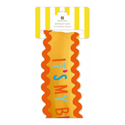 "It's My Birthday" Birthday Sash | Birthday Wearables |