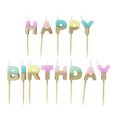 Happy Birthday Candles | Cake Candles |