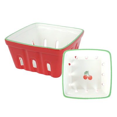 Cherry Ceramic Punnet - 15cm | Kitchenware |