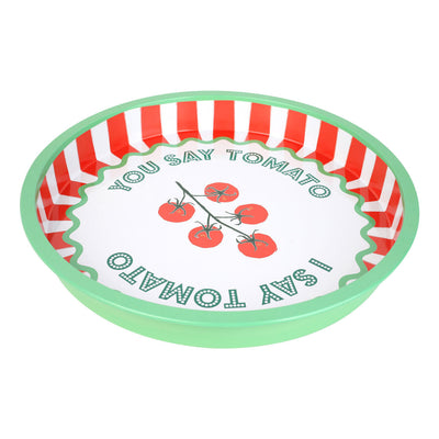 Tomato Tin Tray - 30cm | Homeware |