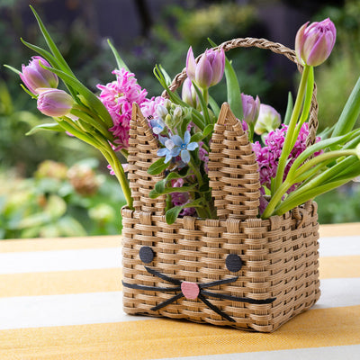 Spring Bunny Recycled Paper Bunny Shaped Basket