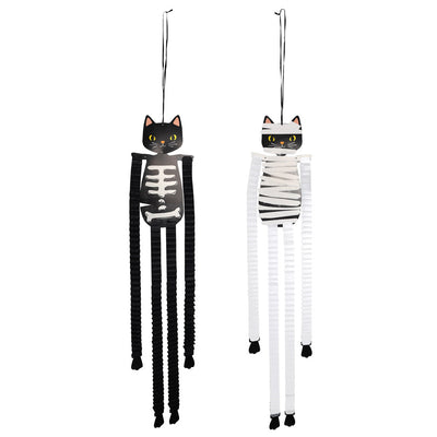 Cat Honeycomb Decoration - 2 Pack | Halloween Decor |
