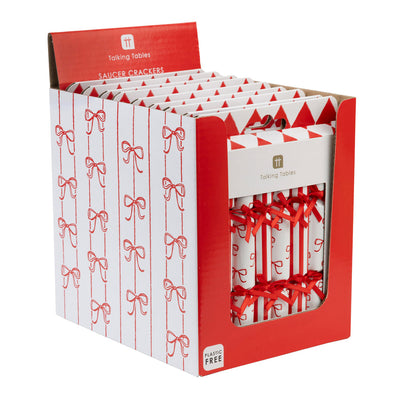 Candy Saucer Crackers - 8 Pack | Christmas Decor |