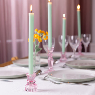 Sage Green Dinner Candles - POS Unit