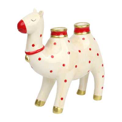 Camel Ceramic Candle Holder| Christmas Decor |