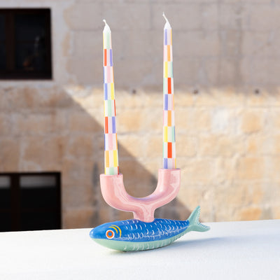 Sardine Fish Ceramic Candle Holder | Summer Gifts |