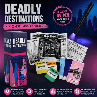 London Murder Mystery Game - Deadly Destinations