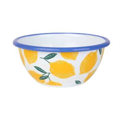Lemon Enamel Bowl - 12cm | Mothers Day Gifts |