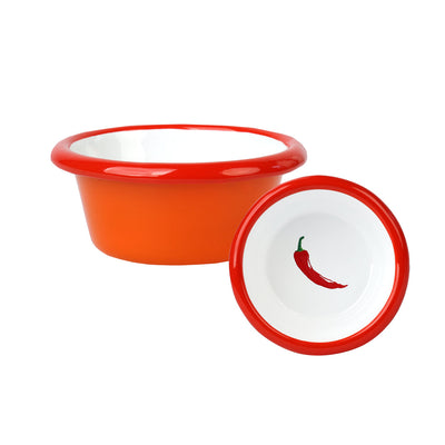 Chili Enamel Dip Dish - 8cm | Summer Gifts |