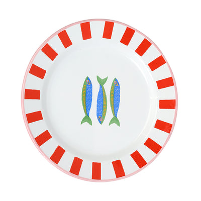 Fish Enamel Plate - 20cm | Kitchenware |