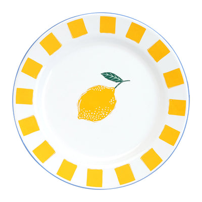 Lemon Enamel Plate - 20cm | Kitchenware |