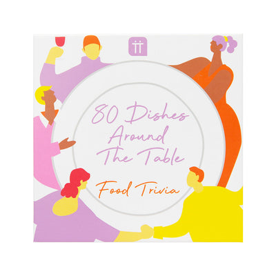 80 Dishes Food Trivia Game | Foodie Gifts |
