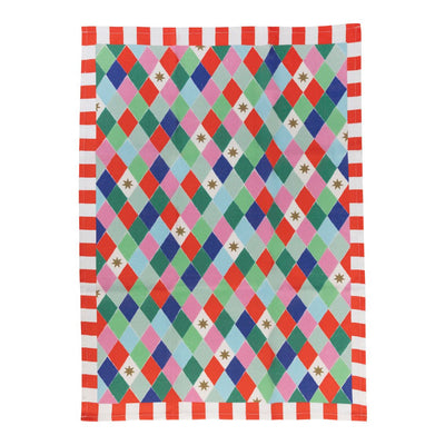 Santa Christmas Tea Towel - 2 Pack | Kitchenware |