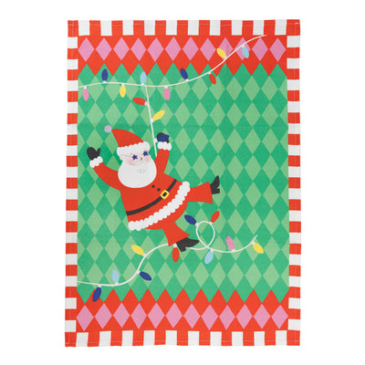 Santa Christmas Tea Towel - 2 Pack | Kitchenware |