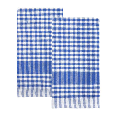 Blue Gingham Napkins - 2 Pack | 4th of July Decor |