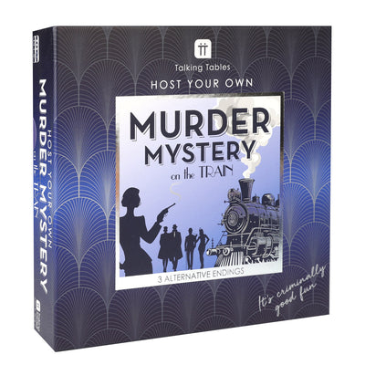 Murder Mystery Train Edition | Adult Party Games |