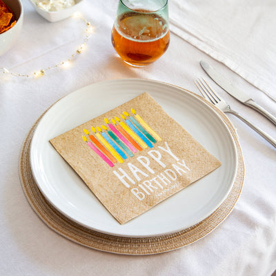 Happy Birthday Paper Napkins | Party Napkins |
