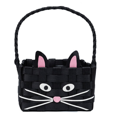 Halloween Cat Shaped Basket | Halloween Decor |