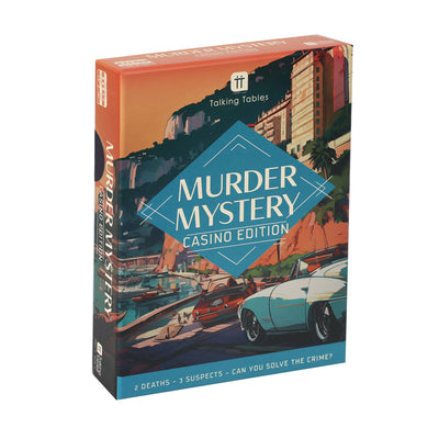 Mini Murder Mystery Game - Casino | Fathers Day Gifts |