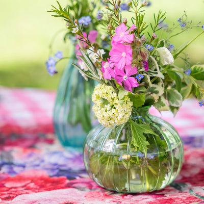 Bon Appetit Green Glass Bud Vase - 8cm