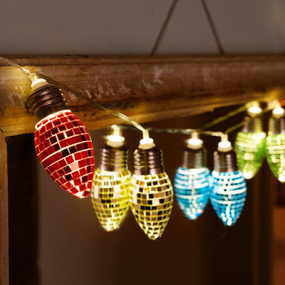 Retro Pop Bulb Disco LED Lights - 1.65m