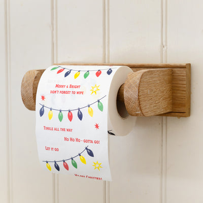 Retro Pop Toilet Roll | Vintage Christmas Novelty Gift |