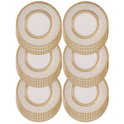 Gold Paper Plates - Large - 24 Pack | Party Supplies |