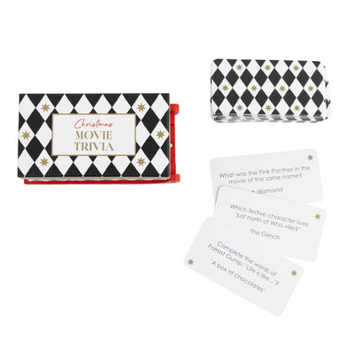 Movie Trivia Christmas Sleigh - 2.6in | Christmas Game |