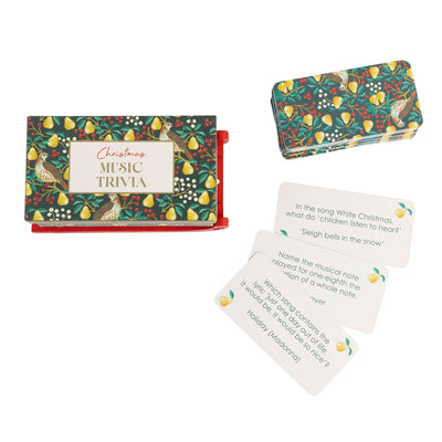 Music Trivia Christmas Sleigh - 2.6in | Christmas Game |