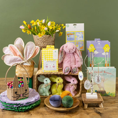 Bunny Shaped Napkins - 20 Pack | Easter Decor |