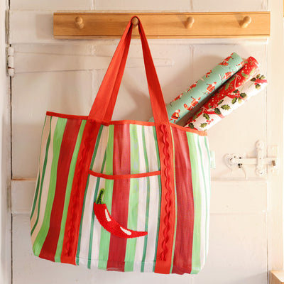 Bon Appetit Recycled Plastic Chilli Tote Bags