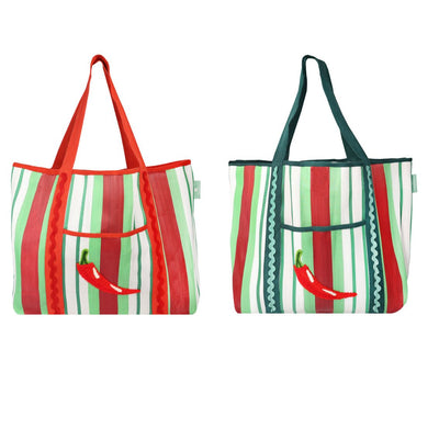 Bon Appetit Recycled Plastic Chilli Tote Bags