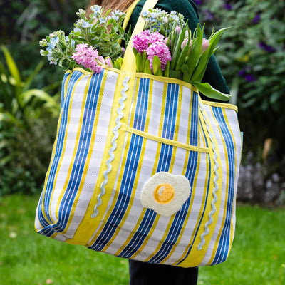Recycled Plastic Egg Tote Bag | Summer Gifts |