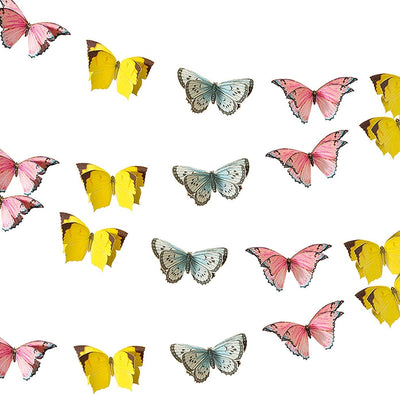 Butterfly Bunting - 3m | Kids Party Supplies |