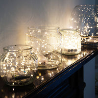Botanical Mistletoe Bead String Lights - 10ft 60L
