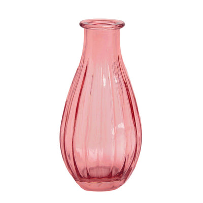 Image - Boho Plum Glass Flower Bud Vase