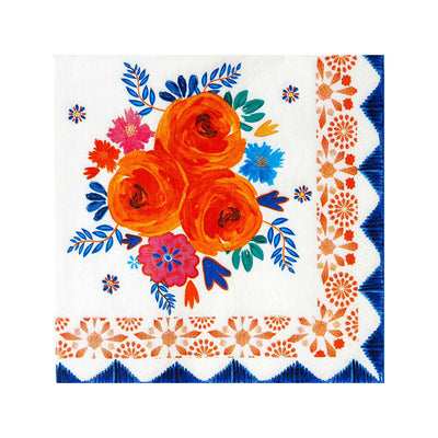 Boho Spice Floral Napkins