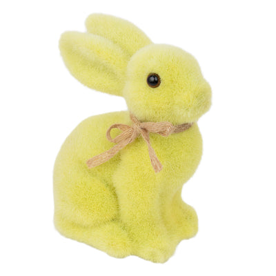 Spring Bunny Small Yellow Grass Bunny Table Decoration - 6"