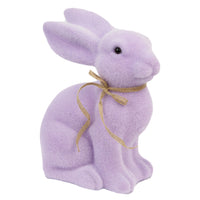 Spring Bunny Lilac Grass Bunny Table Decoration - 10"