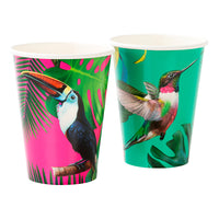 Tropical Fiesta Bright Paper Cups