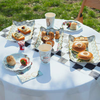 Truly Alice Blue Recyclable Paper Cups - 8 Pack