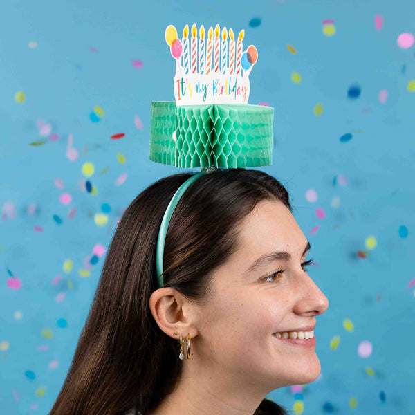 Birthday Brights 'It's My Birthday' Cake Headband Crown