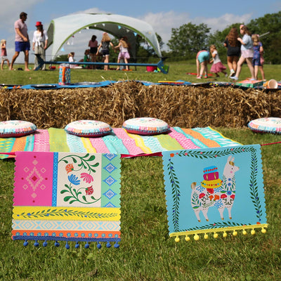 Boho Mixed Pom Pom Garland