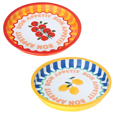 Bon Appetit Tin Tray Starter Set - 31cm