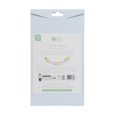 Spring Icons Paper Chain Kit - 100 Pack | Easter Decor |