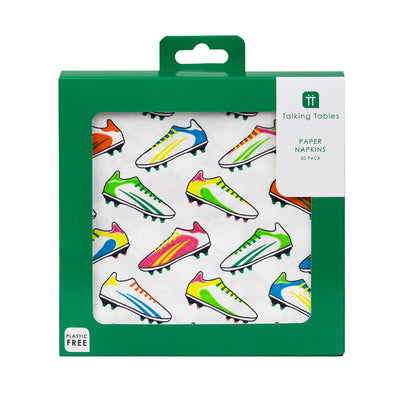 Soccer Paper Napkins - 20 Pack | World Cup Party Napkins |