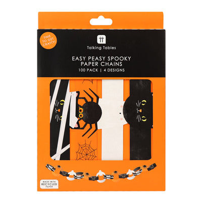 Paper Chains - 100 Pack | Halloween Decor |