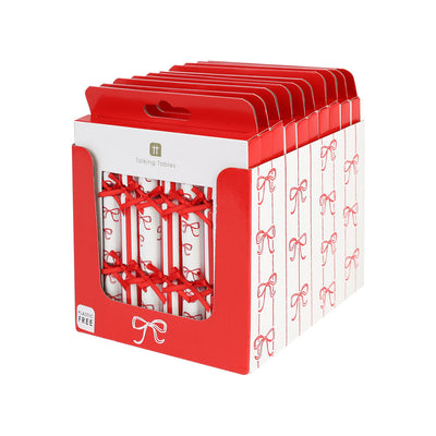 Candy Christmas Saucer Crackers - 8 Pack| Christmas Decor |