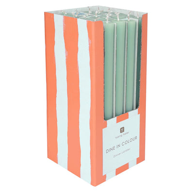 Sage Green Dinner Candles - POS Unit